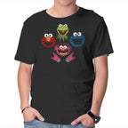 Muppets Rhapsody – Music Graphic T-Shirt in black, product display