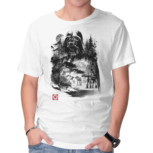 Dark Lord In The Snow – Sci-Fi Graphic T-Shirt
