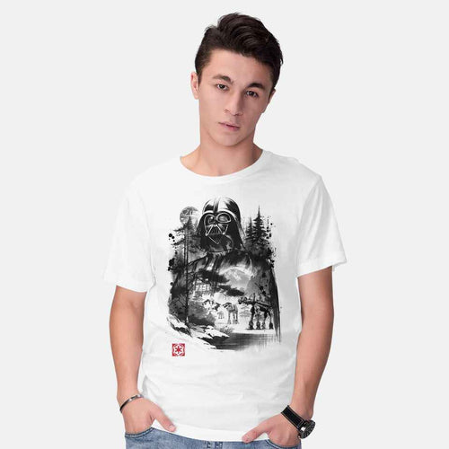 Dark Lord In The Snow – Sci-Fi Graphic T-Shirt