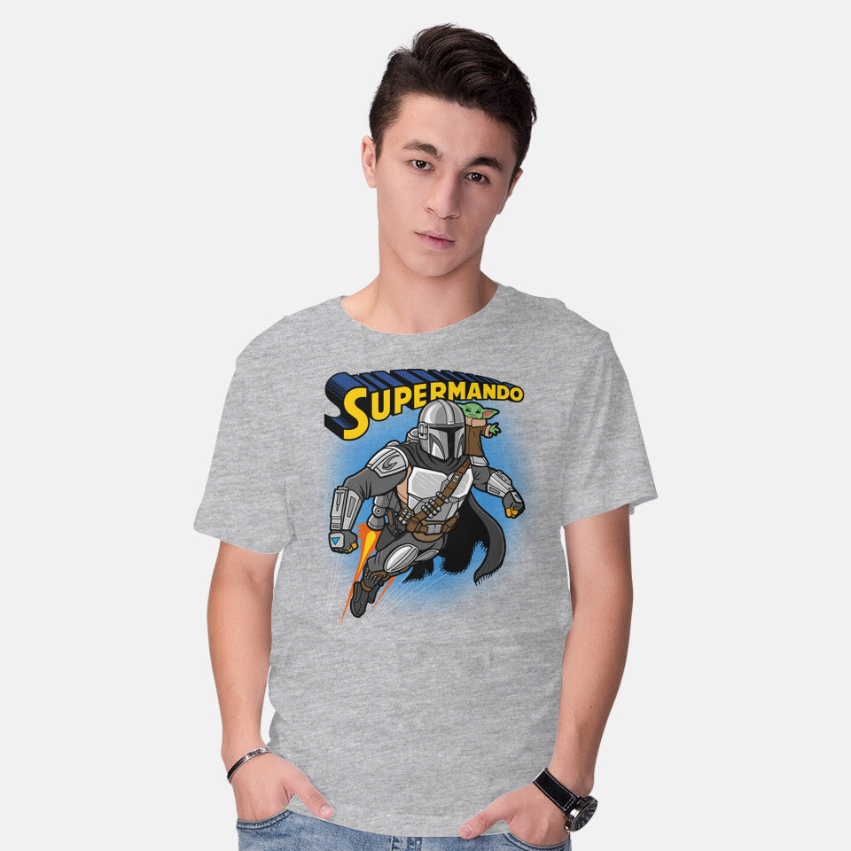 Supermando – Sci-Fi Graphic T-Shirt