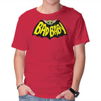 Bat Baby – Sci-Fi Graphic T-Shirt in red, product display