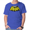 Bat Baby – Sci-Fi Graphic T-Shirt in royal blue, product display