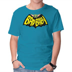 Bat Baby – Sci-Fi Graphic T-Shirt in turquoise, product display