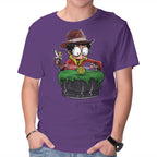 Indiana Potter – Movie Graphic T-Shirt in purple, product display