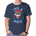 It's A Meh – Gaming Graphic T-Shirt in navy, product display