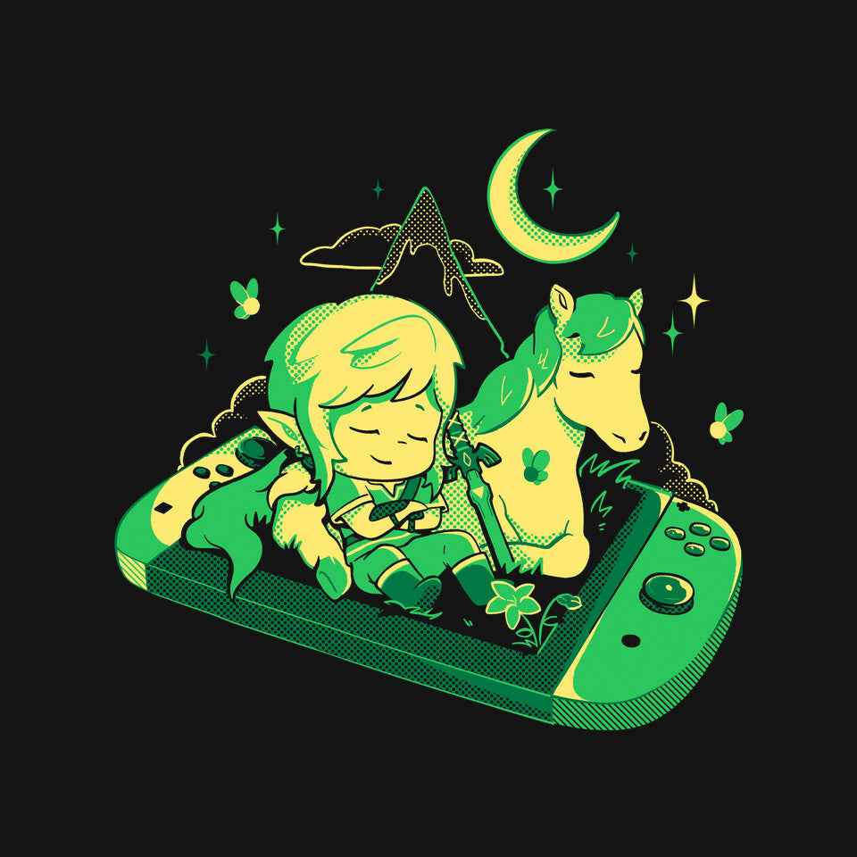 Chilling Hero – Gaming Graphic T-Shirt