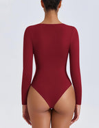 Sweetheart Neckline Bodysuit Tops