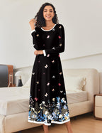 Long Sleeve Full Length Long Nightshirt (US Only)