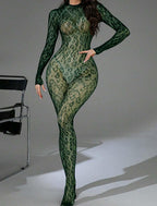 Fishnet Bodysuit Mesh Rave Lingerie