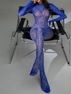 Fishnet Bodysuit Mesh Rave Lingerie