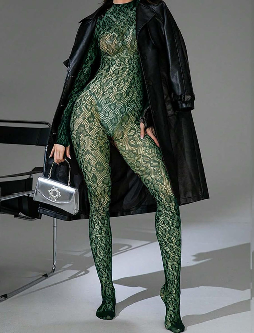 Fishnet Bodysuit Mesh Rave Lingerie