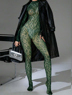 Fishnet Bodysuit Mesh Rave Lingerie
