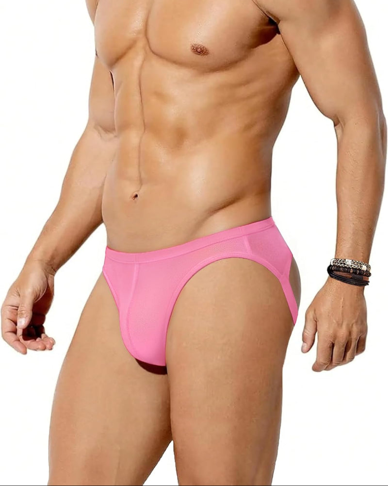 Men's Jock Strap Underwear Breathable Mesh Thong