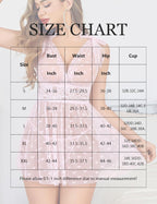 Sheer Mesh Lace Babydoll V Neck Nighty