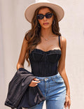 Corset Tops Lace Bustier Bralette