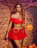 Cosplay Lingerie 3 Piece Roleplay Costumes