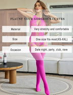 Fishnet Bodysuit Mesh Body Stockings