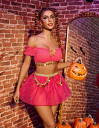 Cosplay Lingerie 3 Piece Roleplay Costumes
