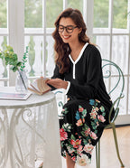Long Sleeve Front Pleated Nightgown (US Only)