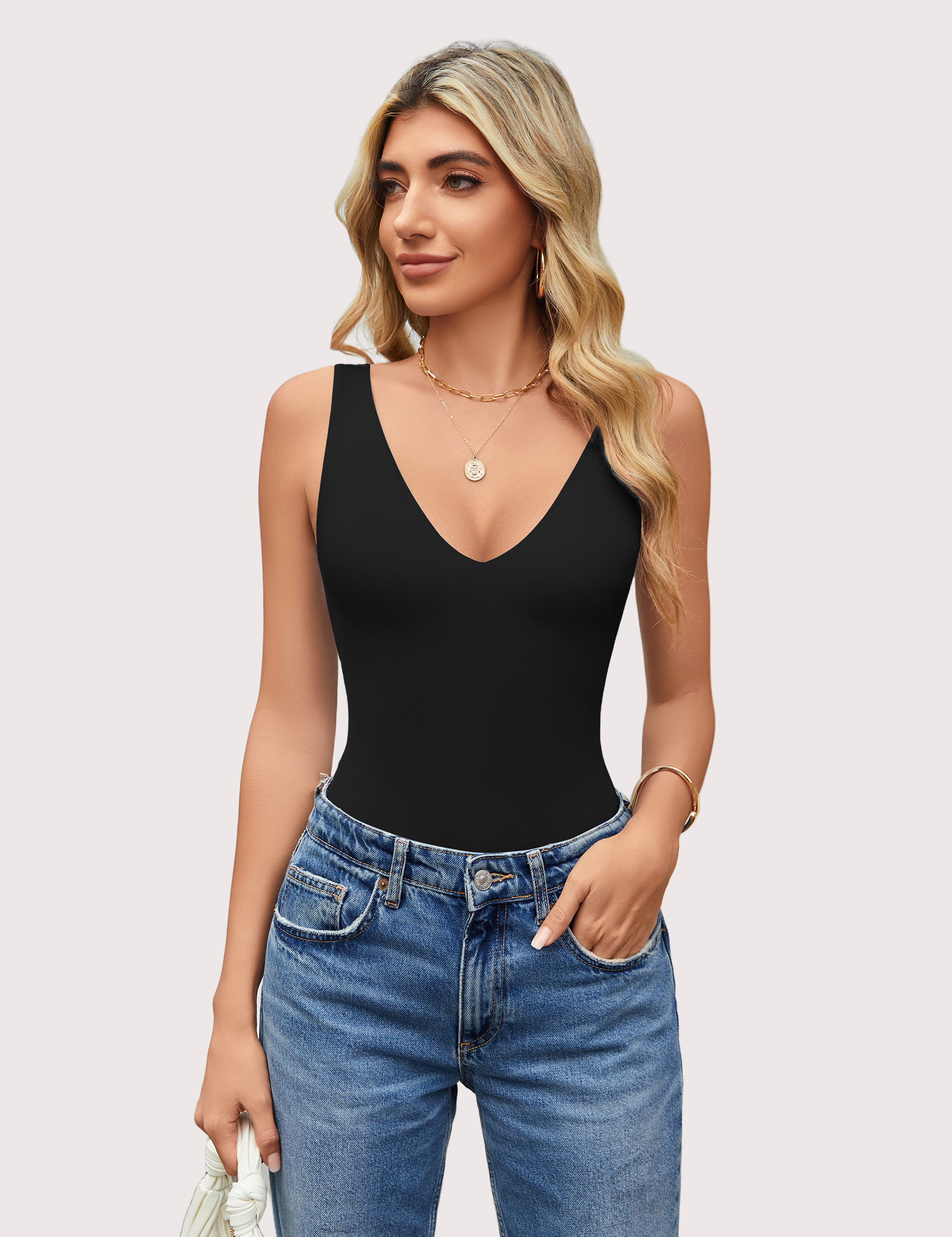 Double Lined Bodysuit Leotard