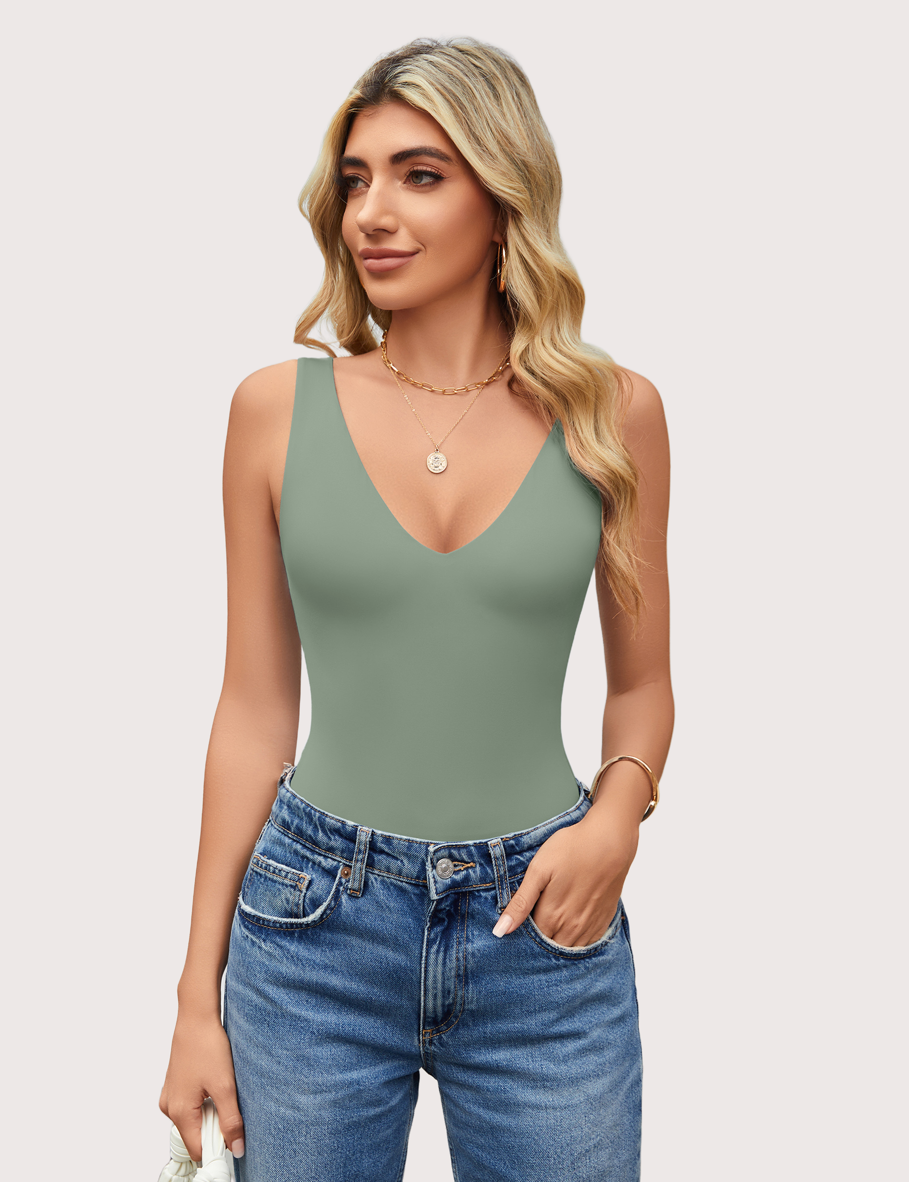 Double Lined Bodysuit Leotard