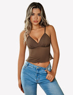 Crop Top Mesh Y2K Tank Tops