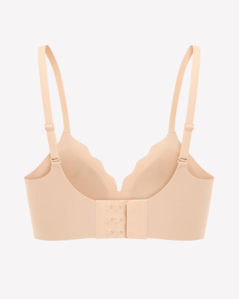 Seamless Push Up Wireless Full Bra