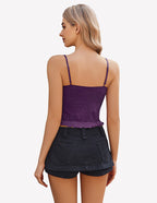Tank Top Going Out Y2k Lace Tops