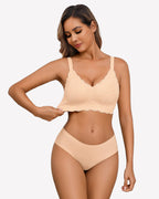 Wireless Full Coverage Lace Bra