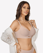 Wireless Push Up Bralette Supportive Bra