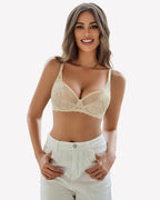 Unlined Mesh Full Coverage Bras
