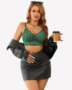 Lace Camisole Y2K Tank Top Wireless Bra