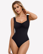 Sweetheart Neck Ruched Bodysuit