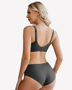 Lace Full Coverage Wireless Padded Seamless Bra