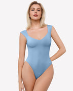 Seamless Tank Top Thong Body Suit
