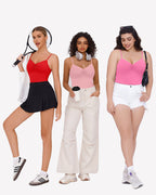 Ruched V Neck Thong Bodysuit