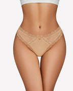 Low Rise Thong with Criss Cross Back