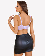 Lace Underwire Bra Mesh Unlined Bra