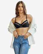 Lace Bralettes with Underwire Bras