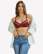 Lace Bralettes with Underwire Bras