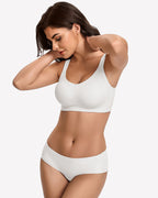 Jelly Bras No Underwire Wireless Push Up Bra