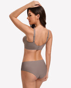 Wireless Jelly Bras Seamless Push Up T Bra
