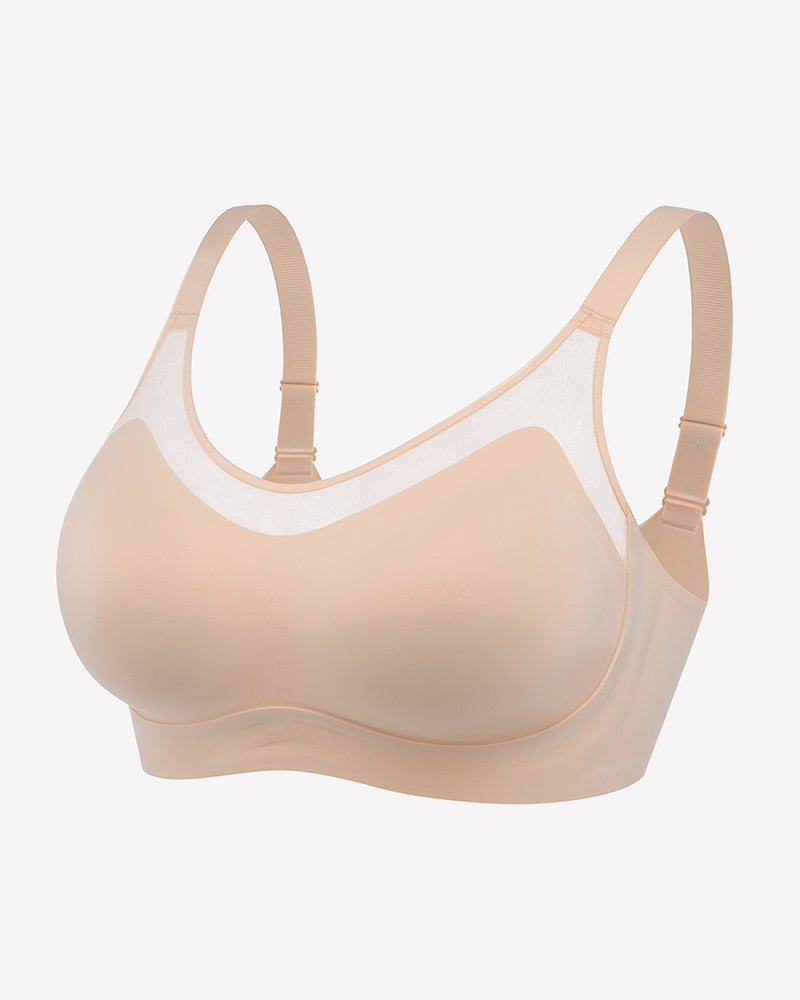 Wireless Jelly Bras Seamless Push Up T Bra