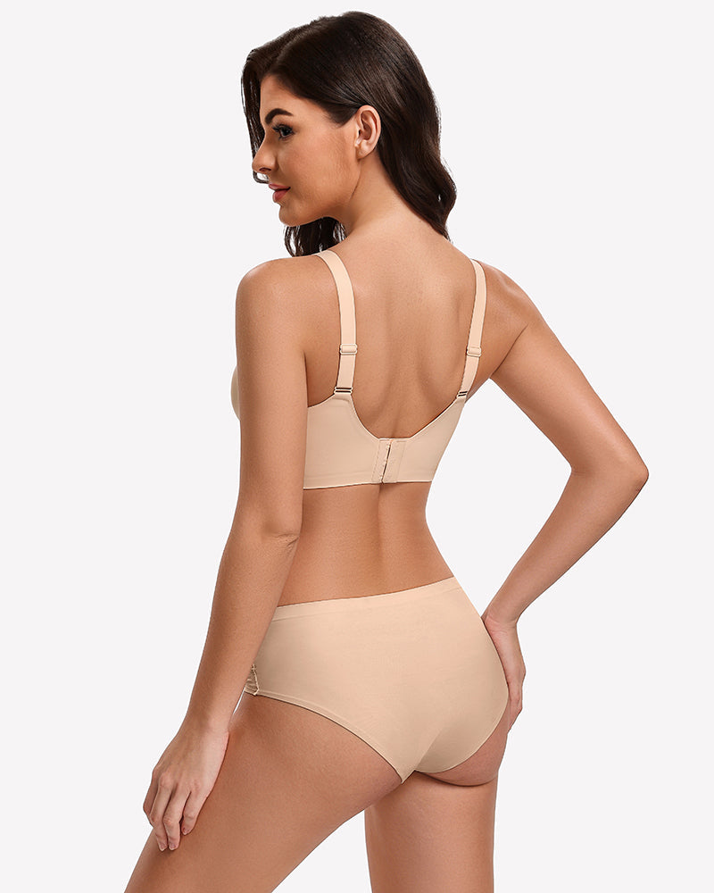 Wireless Jelly Bras Seamless Push Up T Bra
