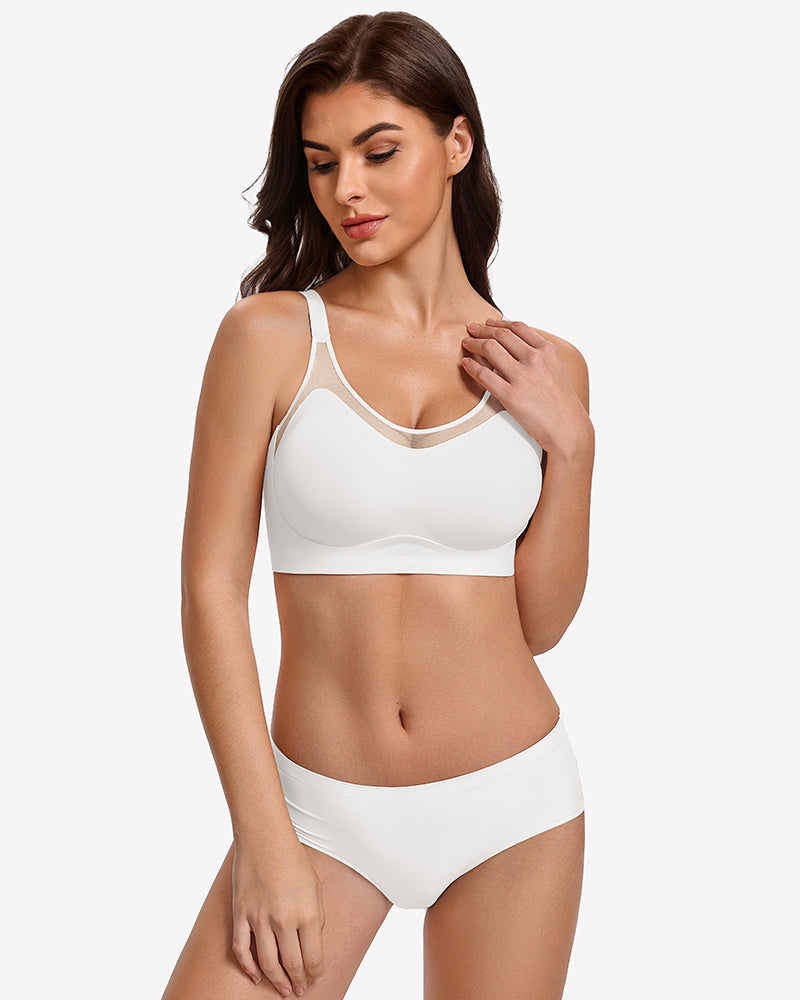 Wireless Jelly Bras Seamless Push Up T Bra