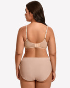 Sheer Mesh Full Coverage Unlined Minimier Bra