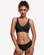 Jelly Bras Seamless Push Up Deep V Comfort Bra