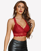 Non Padded Racer Back Bralette Bra