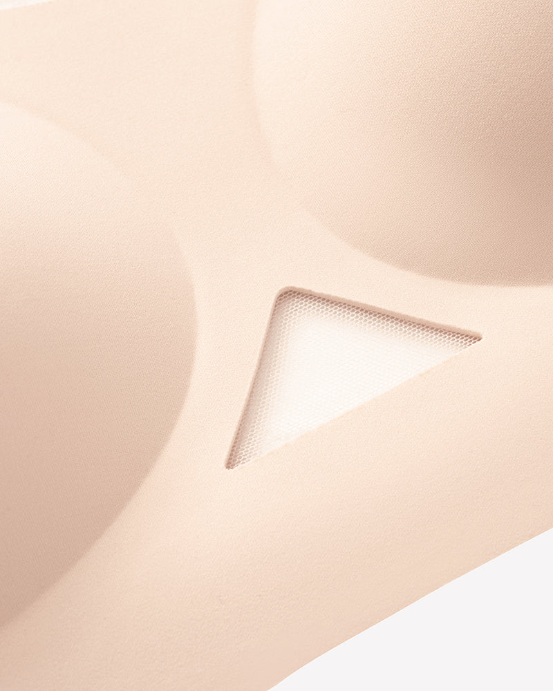 Mesh Full Coverage Jelly Padded Bralette Bra