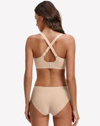 Mesh Full Coverage Jelly Padded Bralette Bra